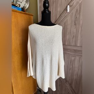 Women's lightweight cream colored sweater
